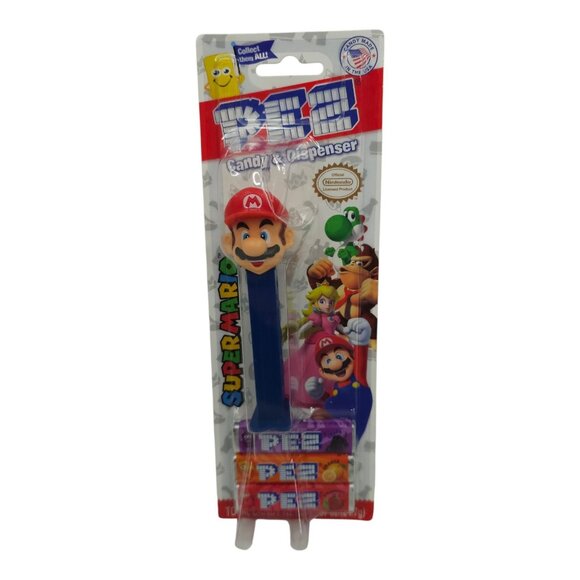 Super Mario Luigi Donkey Kong PEZ Candy & Dispenser Collectibles Lot Of 3 NEW - Picture 3 of 11